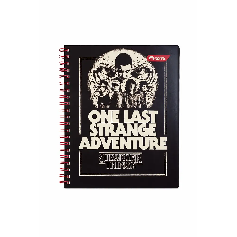 CUADERNO UNIVERSITARIO 100 HOJAS 7MM STRANGER THINGS 