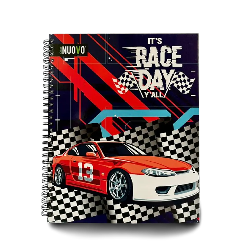 CUADERNO UNIVERSITARIO 7MM 100 HJS CARS