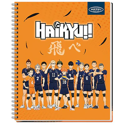 CUADERNO UNIVERSITARIO HAIKYU