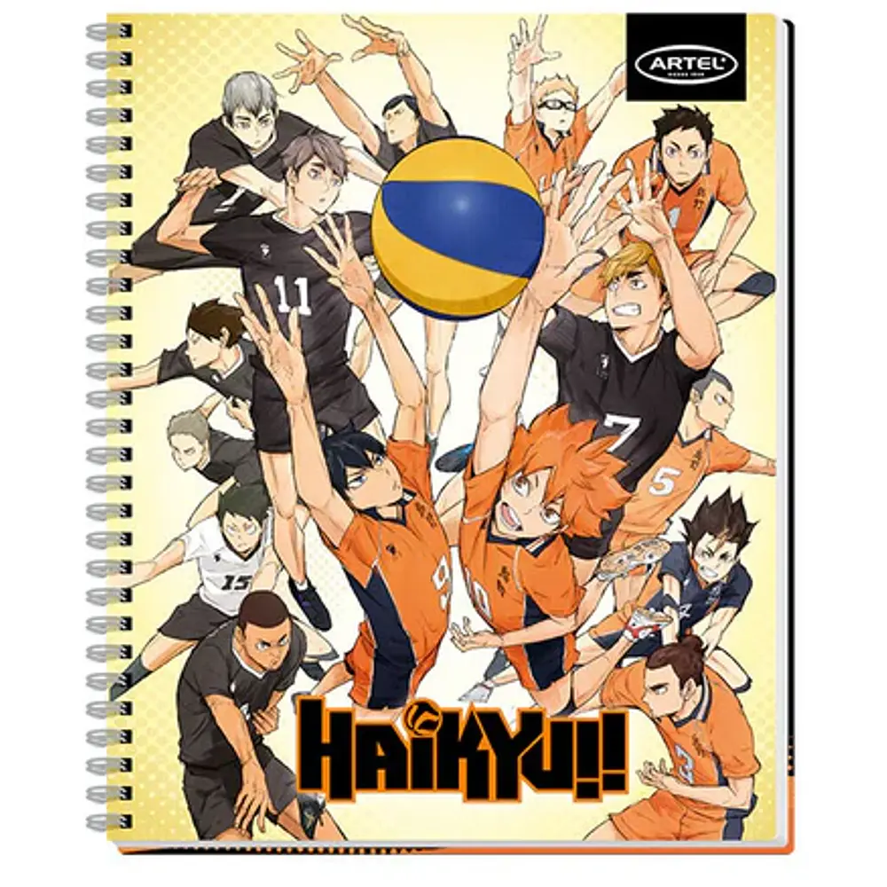 CUADERNO UNIVERSITARIO HAIKYU