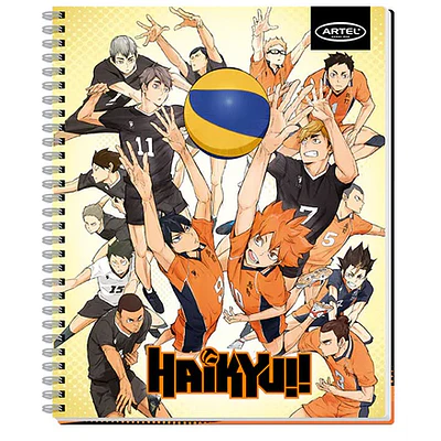 CUADERNO UNIVERSITARIO HAIKYU