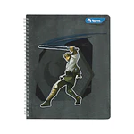 CUADERNO UNIVERSITARIO STAR WARS 7MM 100HJS.