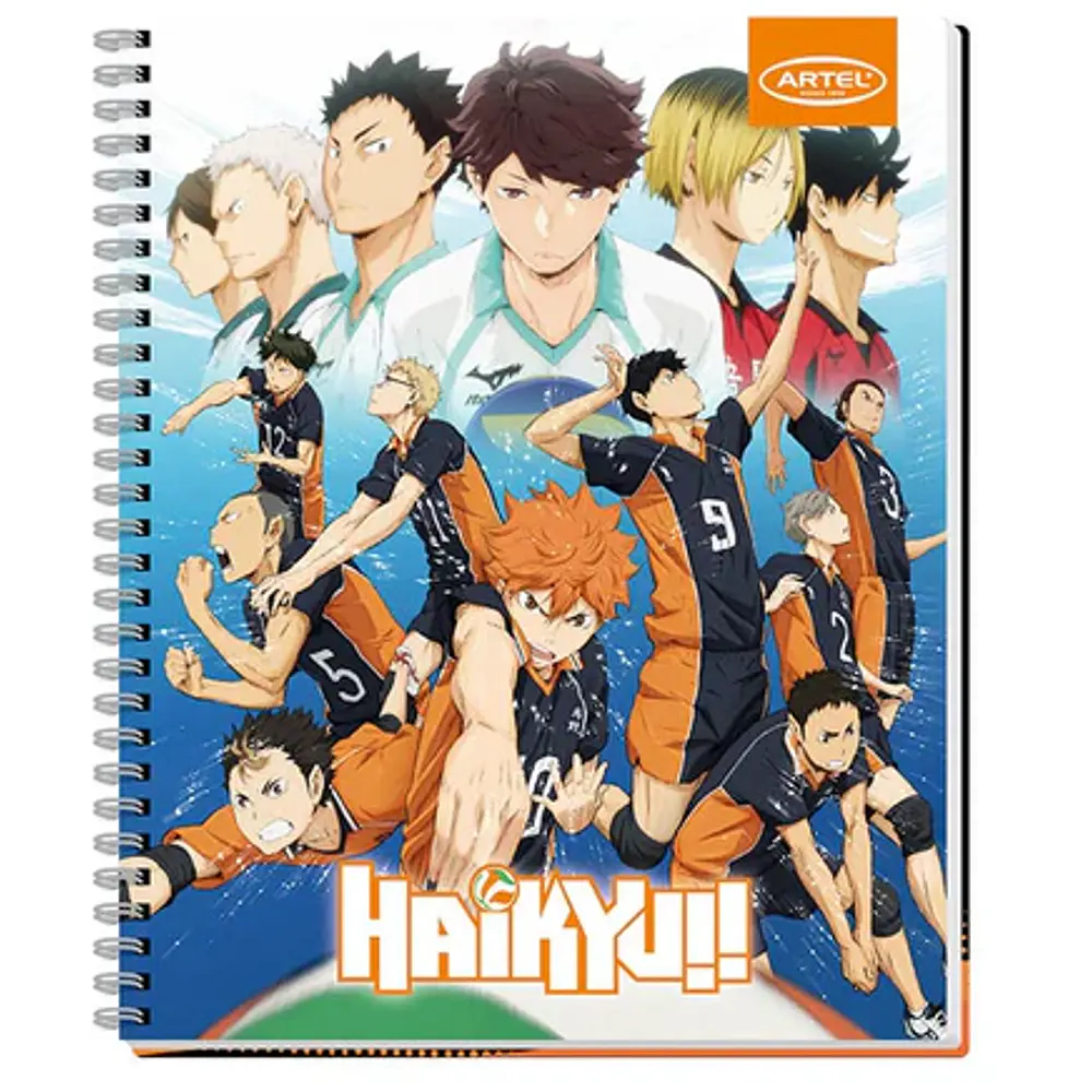 CUADERNO UNIVERSITARIO HAIKYU