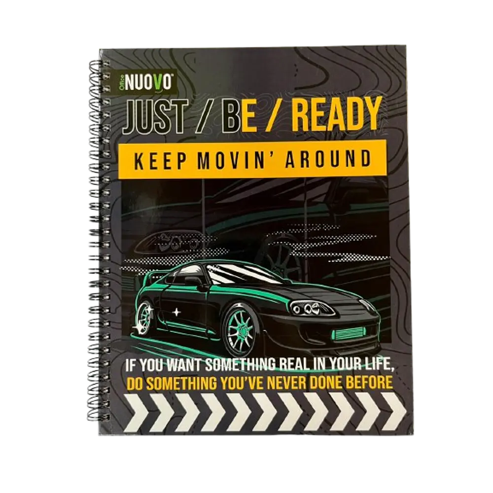 CUADERNO UNIVERSITARIO 7MM 100 HJS CARS
