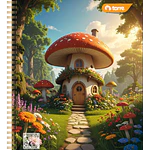 CUADERNO UNIVERSITARIO 100 HOJAS 7MM WONDERLAND