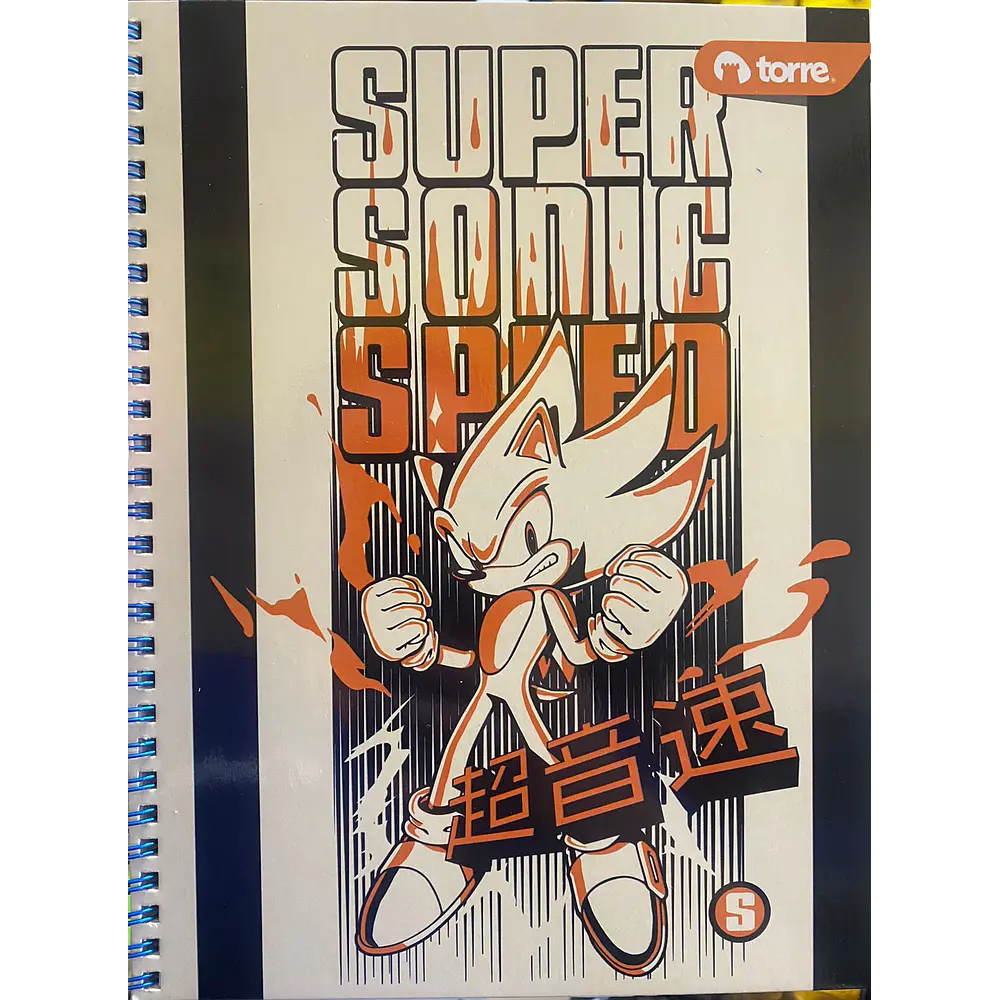 CUADERNO UNIV. SONIC 7MM 100HJS.