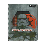 CUADERNO UNIVERSITARIO STAR WARS 7MM 100HJS.