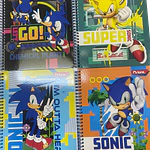 CUADERNO UNIV. SONIC 7MM 100HJS.