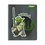 CUADERNO UNIVERSITARIO STAR WARS 7MM 100HJS.