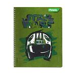 CUADERNO UNIVERSITARIO STAR WARS 7MM 100HJS.
