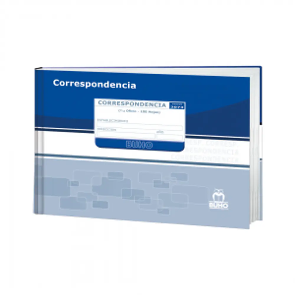 LIBRETA DE CORRESPONDENCIA 100HJS 1/2 OFICIO