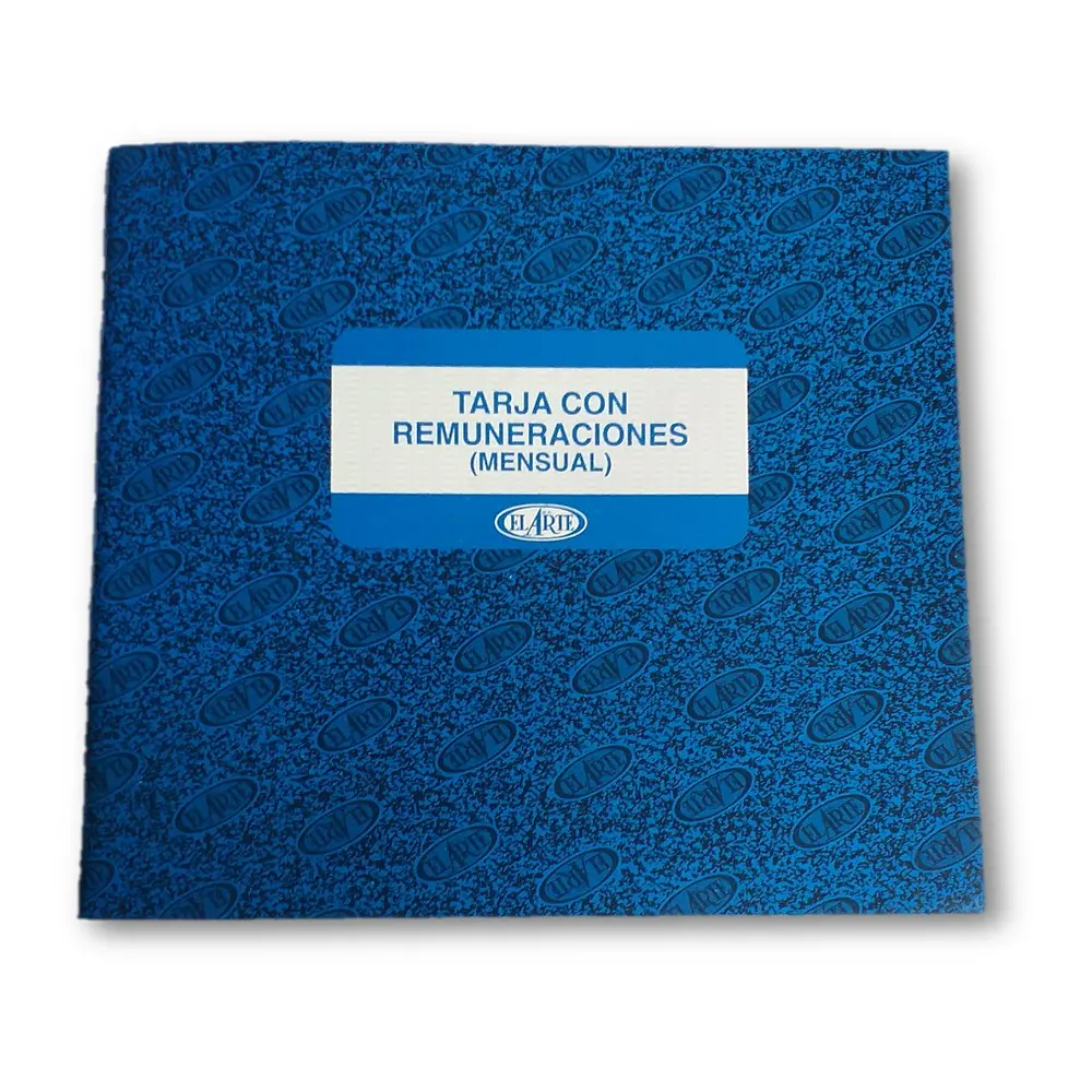 LIBRETA TARJA CON REMUNERACIONES