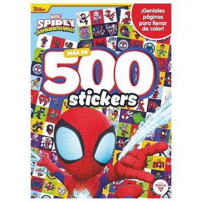 LIBRO 500 STICKERS SPIDEY