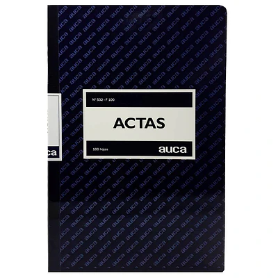 LIBRO ACTAS CUADRICULADO 100 HOJAS