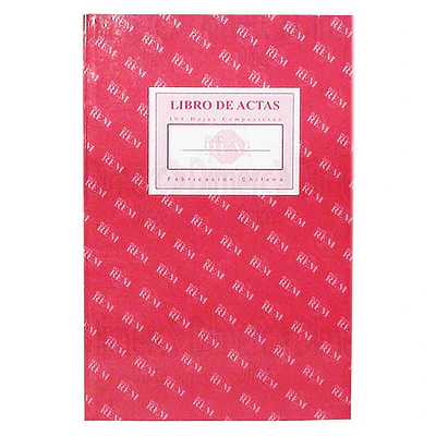 LIBRO ACTAS REM COMPOSICIÓN - DIFERENTES GROSORES