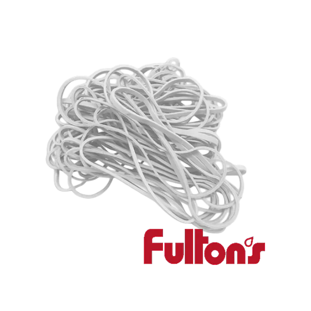 ELASTICO 1/2 KILO BLANCO FULTONS