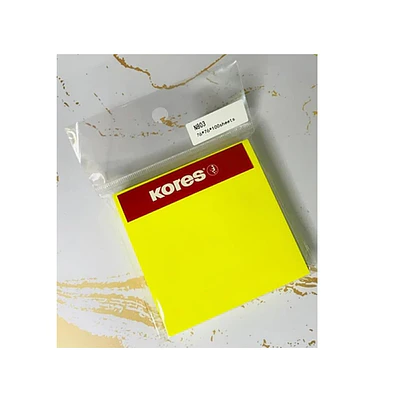 NOTA ADHESIVA AMARILLA 76 X 76 100 HOJAS