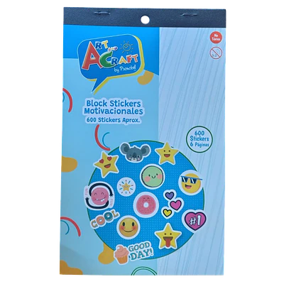 STICKER LIBRO 6 PÁGINAS MOTIVACIONALES