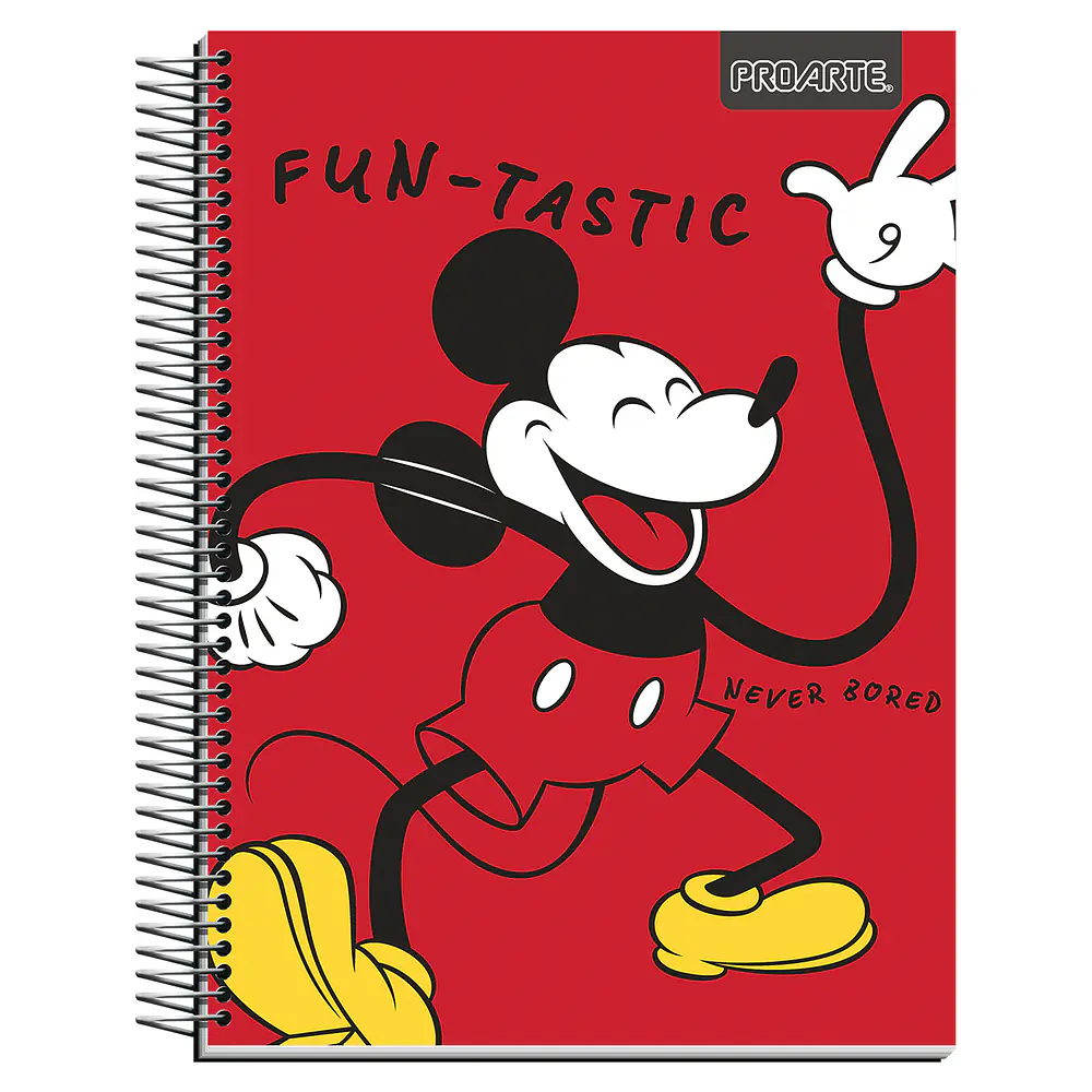 CUADERNO TOP 120 HOJAS 7MM MICKEY