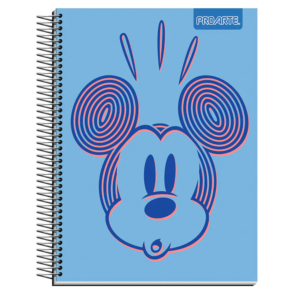 CUADERNO TOP 120 HOJAS 7MM MICKEY