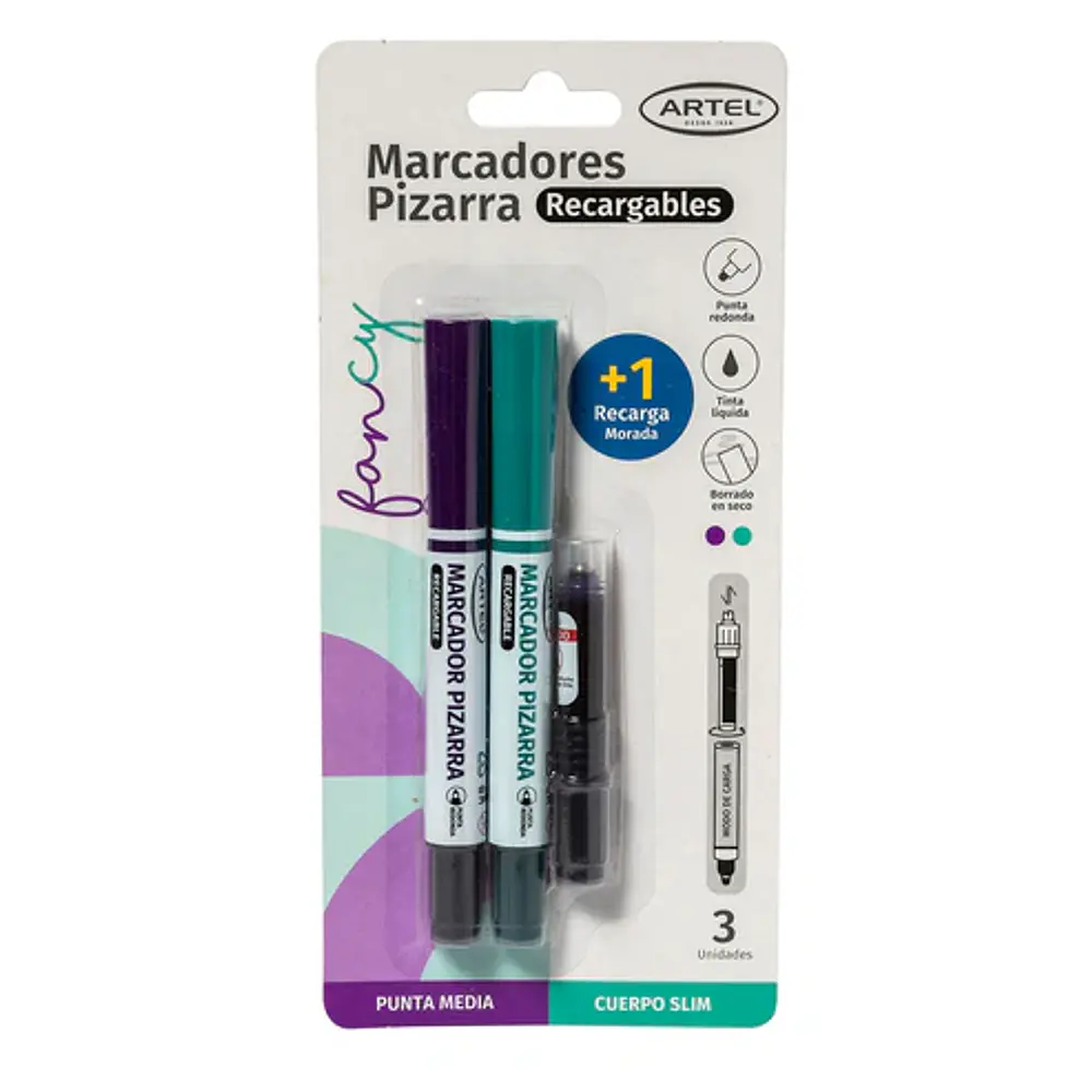 MARCADOR PIZARRA+ RECARGA 