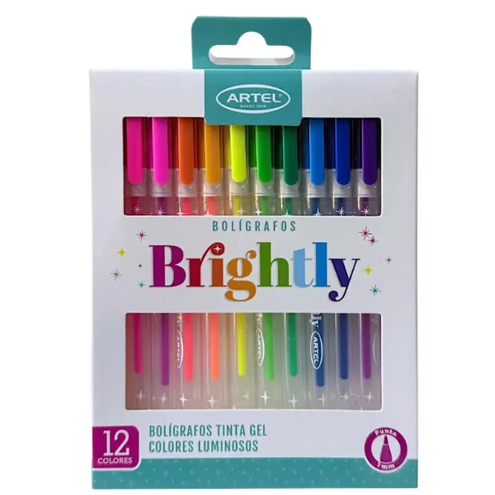BL.BOLÍGRAFOS GEL LUMINOSOS