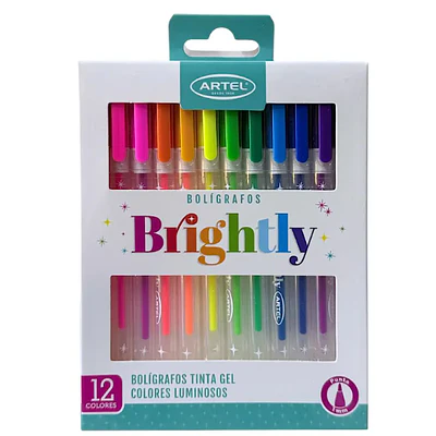 BL.BOLÍGRAFOS GEL LUMINOSOS