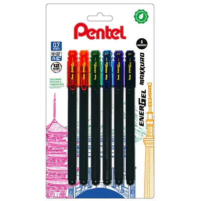 BLISTER ENERGEL MAKKURO COLORES SURTIDOS