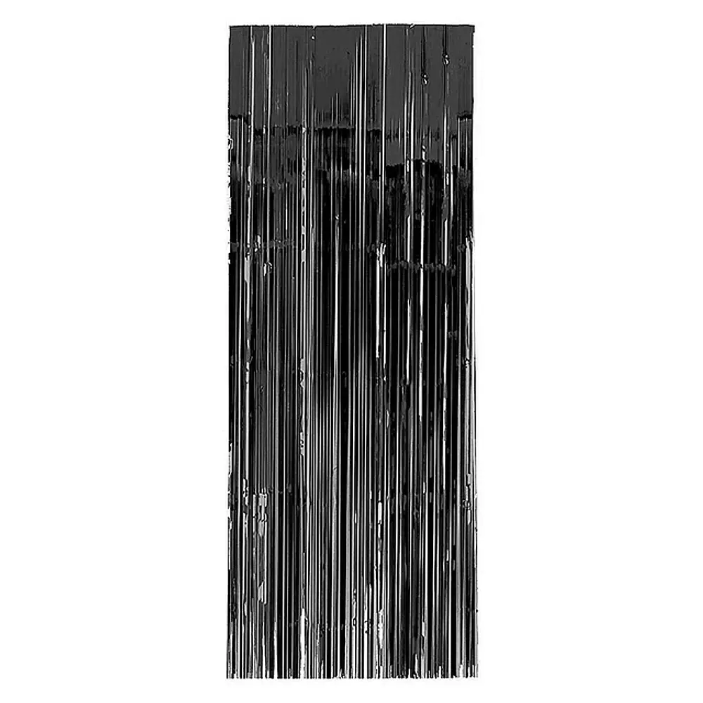 CORTINA METALIZADA 240X100CMS- DIFERENTES COLORES