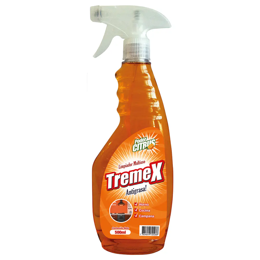 LIMPIADOR ANTIGRASA AROMA NARANJA 500CC TREMEX