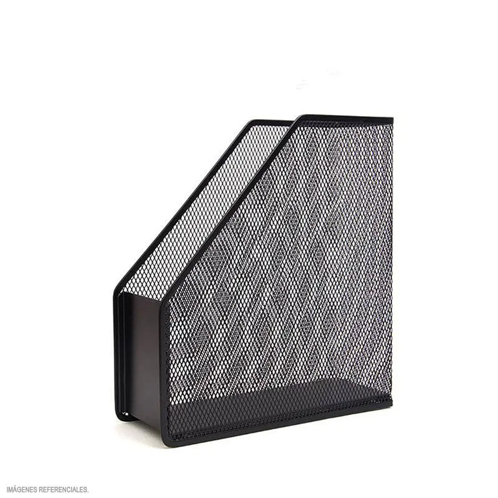 REVISTERO MALLA METAL NEGRO