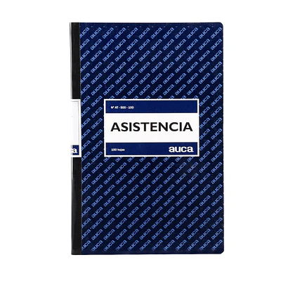 LIBRO ASISTENCIA AUCA 