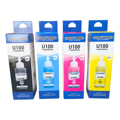 TINTA 100ML UNIVERSAL EPSON/CANON/HP - DIFERENTES COLORES