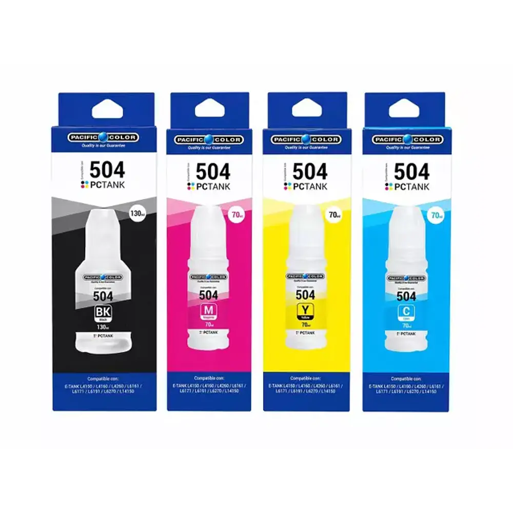 TINTA 504 PACIFIC COLOR - DIFERENTE COLORES