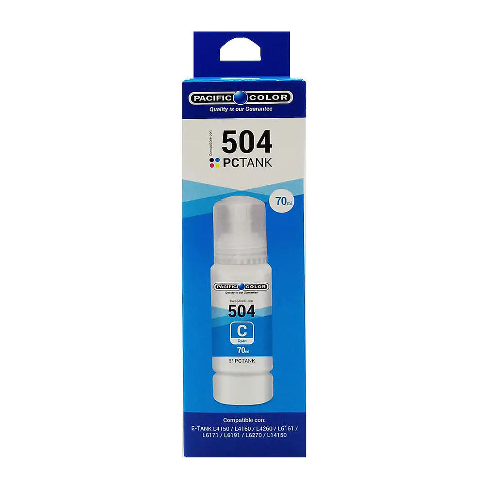 TINTA 504 PACIFIC COLOR - DIFERENTE COLORES