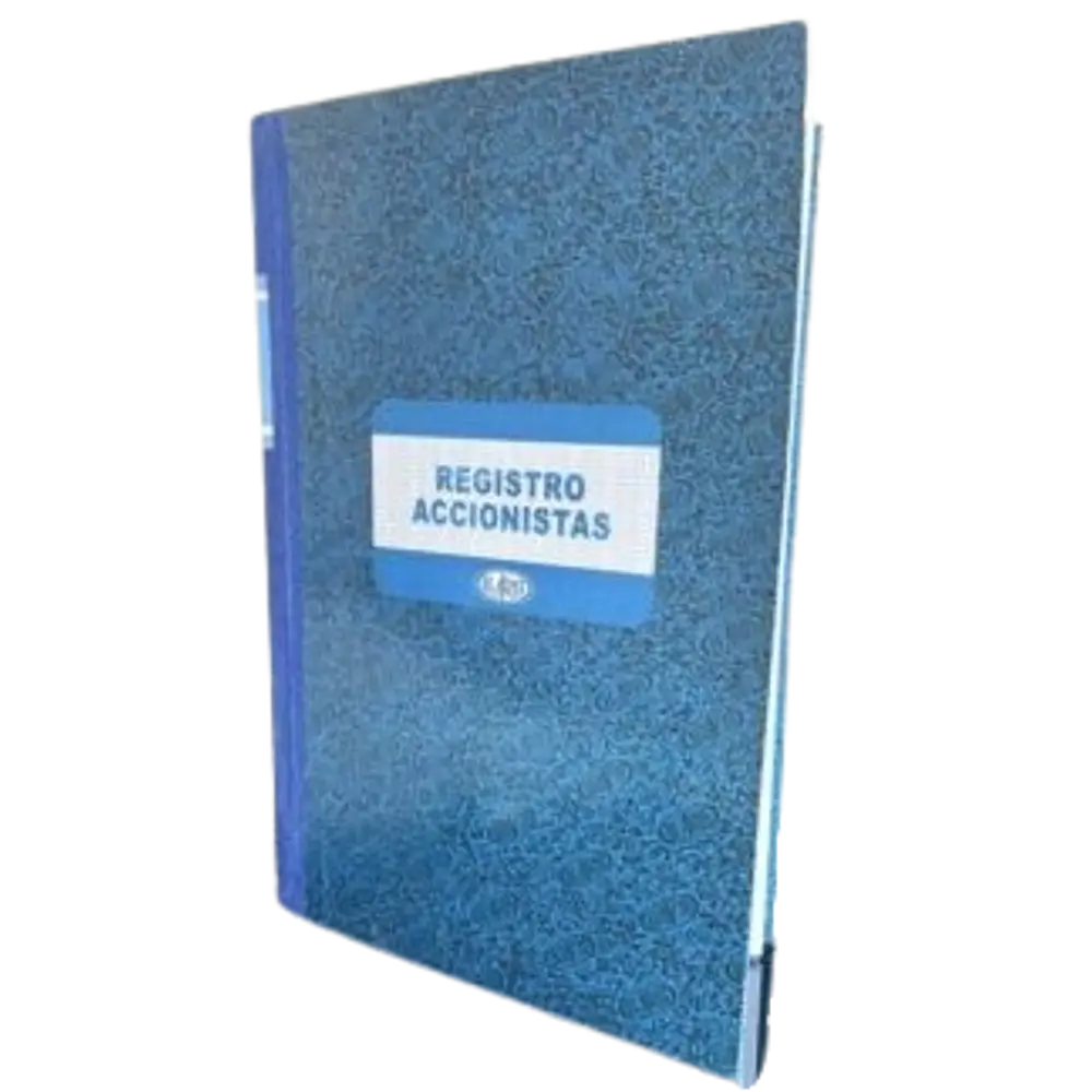 LIBRO REGISTRO ACCIONISTAS 50 HOJAS