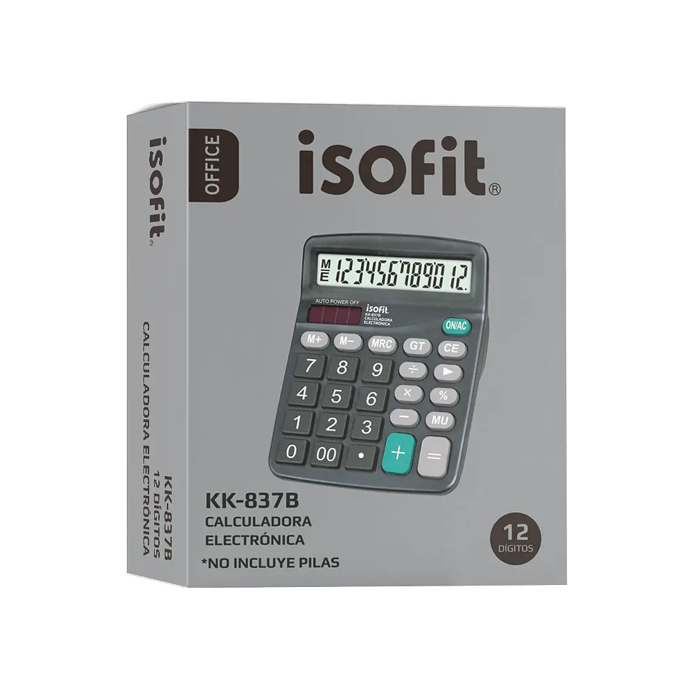 CALCULADORA 12 DÍGITOS