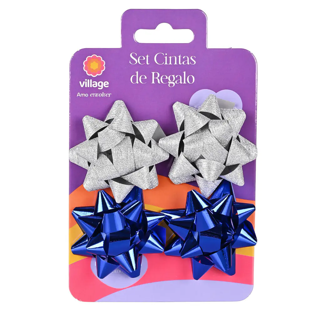 SET 4 CINTAS PEQUEÑAS NAVIDAD