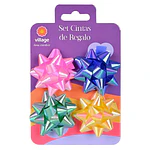 SET 4 CINTAS DE REGALO PEQUEÑAS BASIC