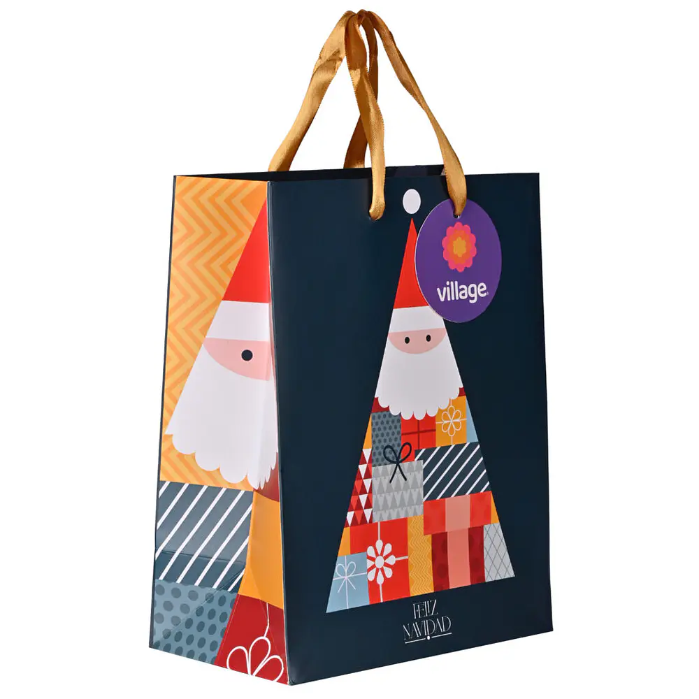 BOLSA DE REGALO NAVIDAD VILLAGE