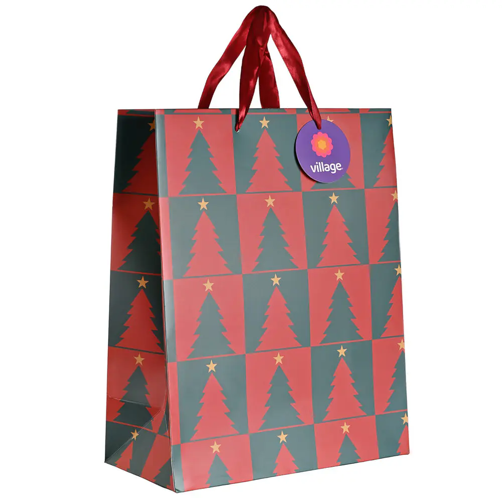 BOLSA DE REGALO NAVIDAD VILLAGE
