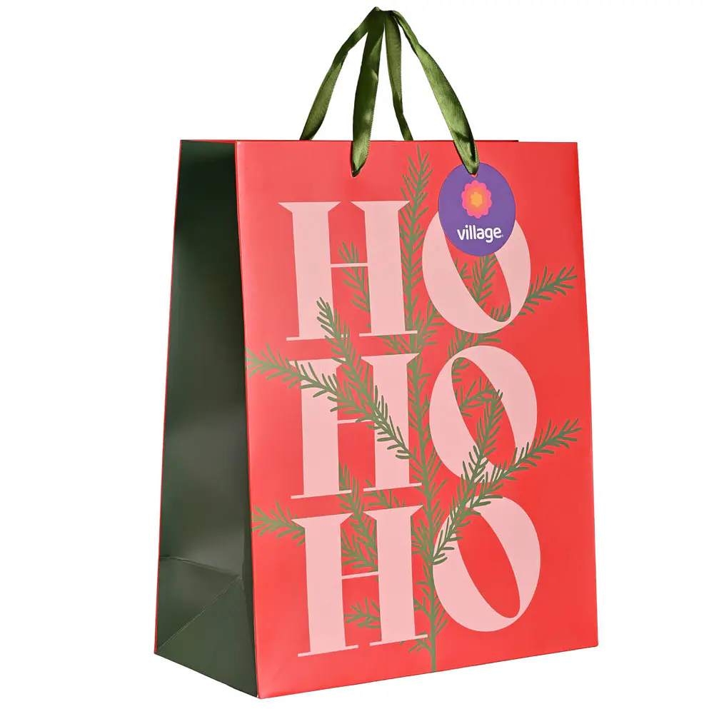 BOLSA DE REGALO NAVIDAD VILLAGE