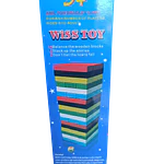 JUEGO YENGA MADERA COLOR 54 PZS.
