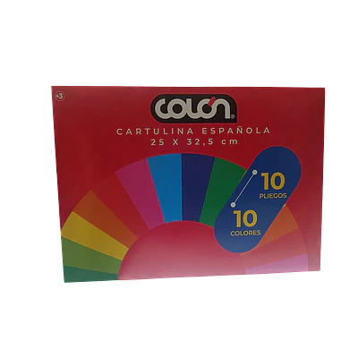CARPETA CARTULINA ESPAÑOLA 10 PLIEGOS