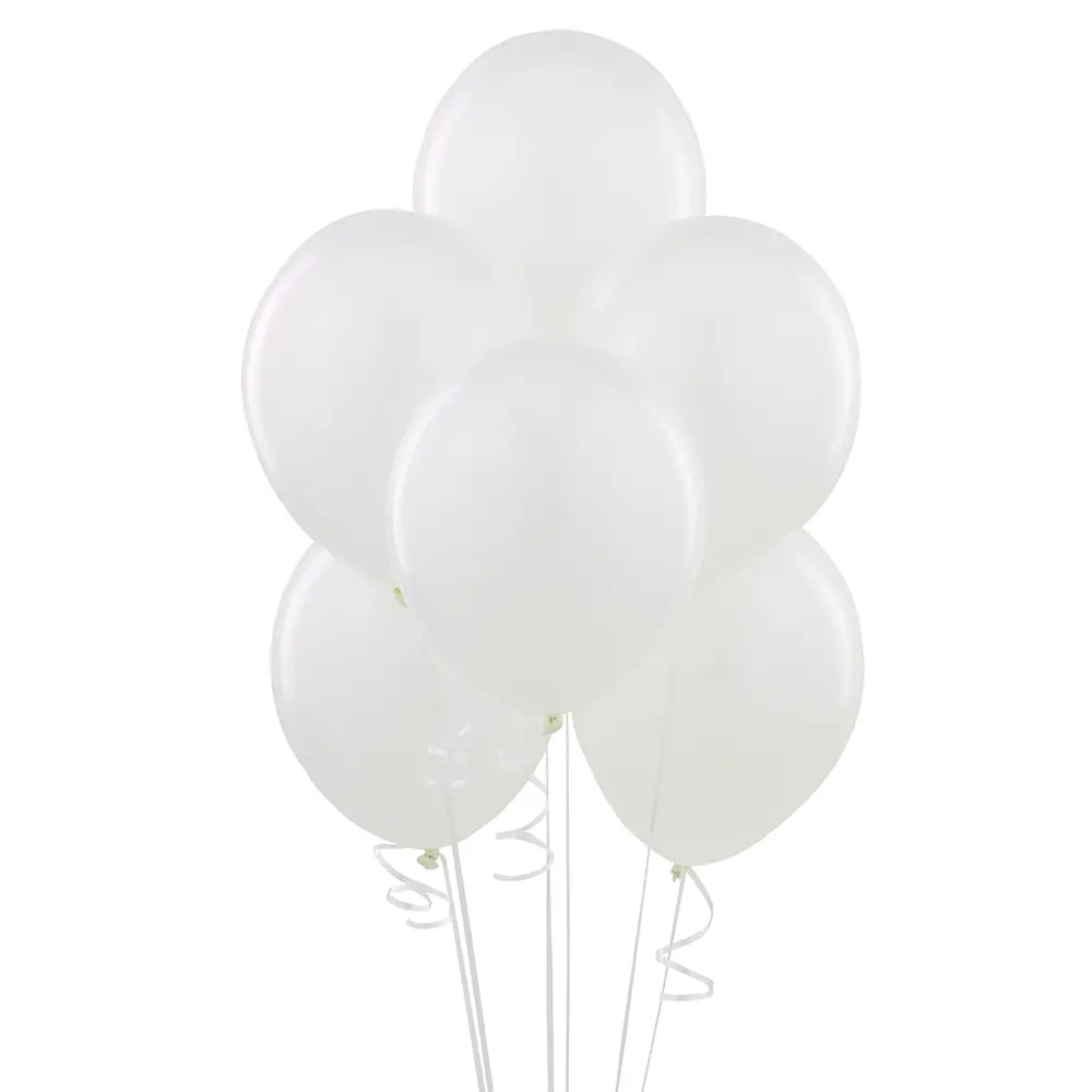 GLOBO LISO #9 BLANCO 25 UNI