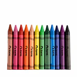 LAPICES CERA 12 COLORES JUMBO TRIANGULAR