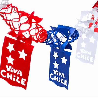 GUIRNALDA VIVA CHILE GRANDE