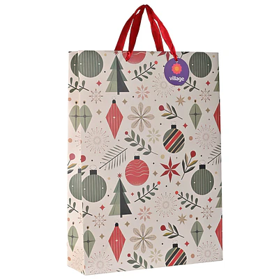BOLSA DE REGALO NAVIDAD XL VILLAGE