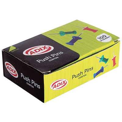 PUSH PIN CHICO 100 UNIDADES
