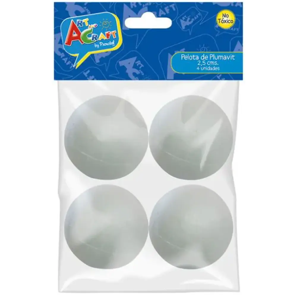 PELOTA PLUMAVIT 2,5 CMS